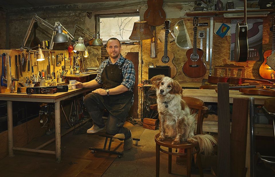 Sergiusz in his workshop