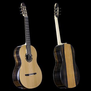 Turkowiak double top classical guitar #429