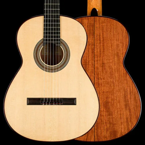 Classical gutiar by Michele Della giustina no 434 doub.e-top