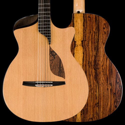 Turkowiak nylon jazz crossover guitar with true temperament frets no 711