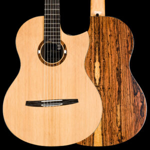 Turkowiak double-top flamecno guitar no 738