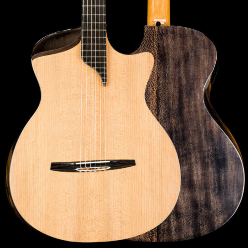 Turkowiak nylon jazz crossover double-top guitar no 742