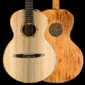 The Turkowiak Opus Magnum #746 is a one-of-a-kind OM acoustic guitar that pushes the boundaries of what a handcrafted instrument can be.