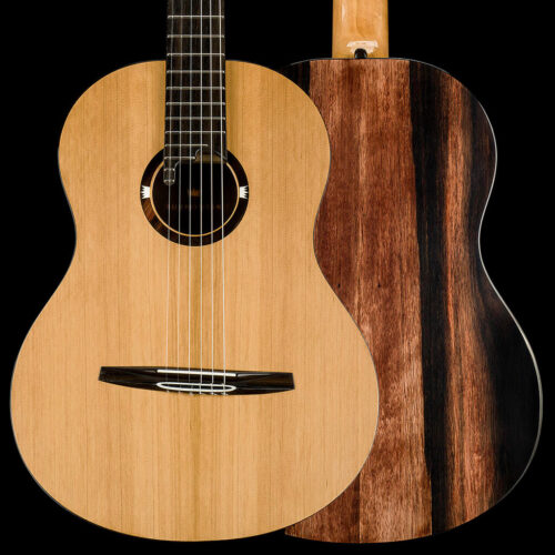 Concert double-top classical guitar by Polish luthier Rafał Turkowiak — Opus Prime, left-handed - exceptional tone, sustain, and projection.